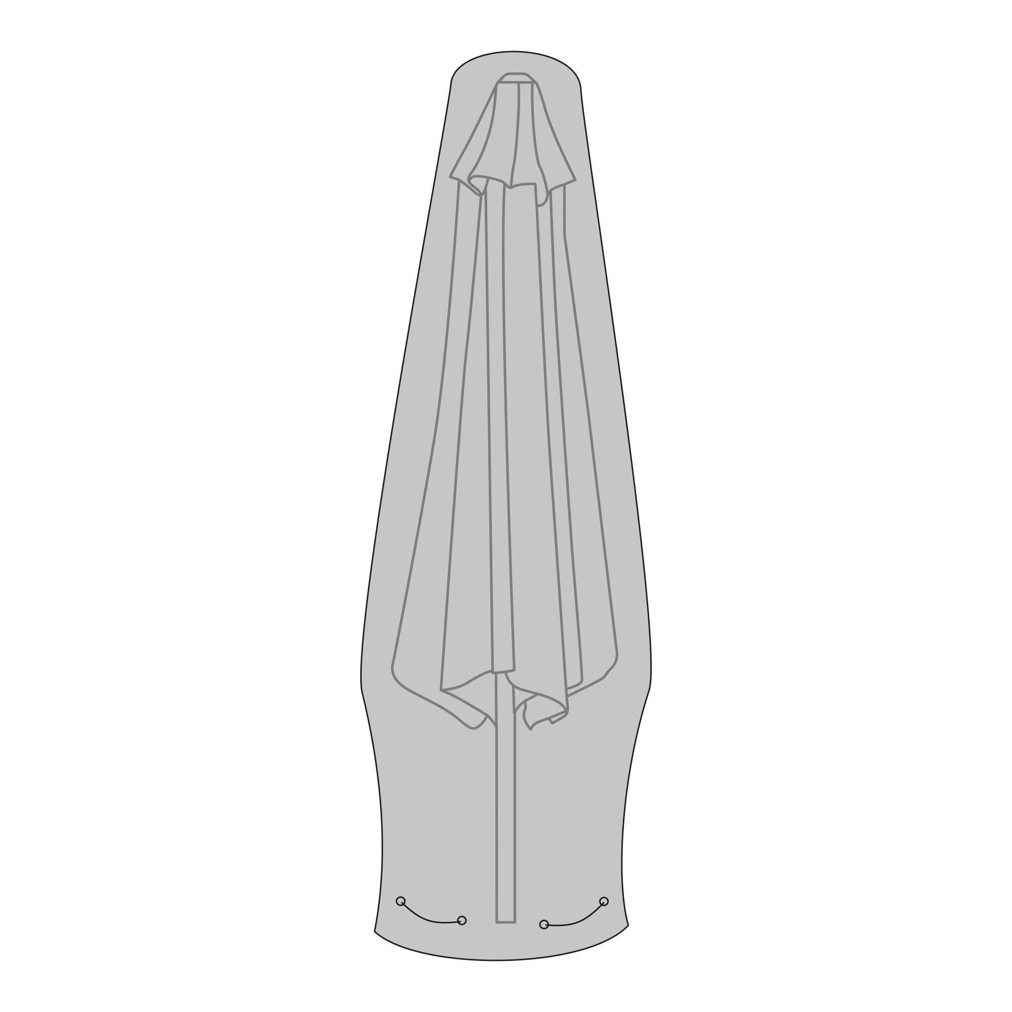 Luxe Hoes voor parasol