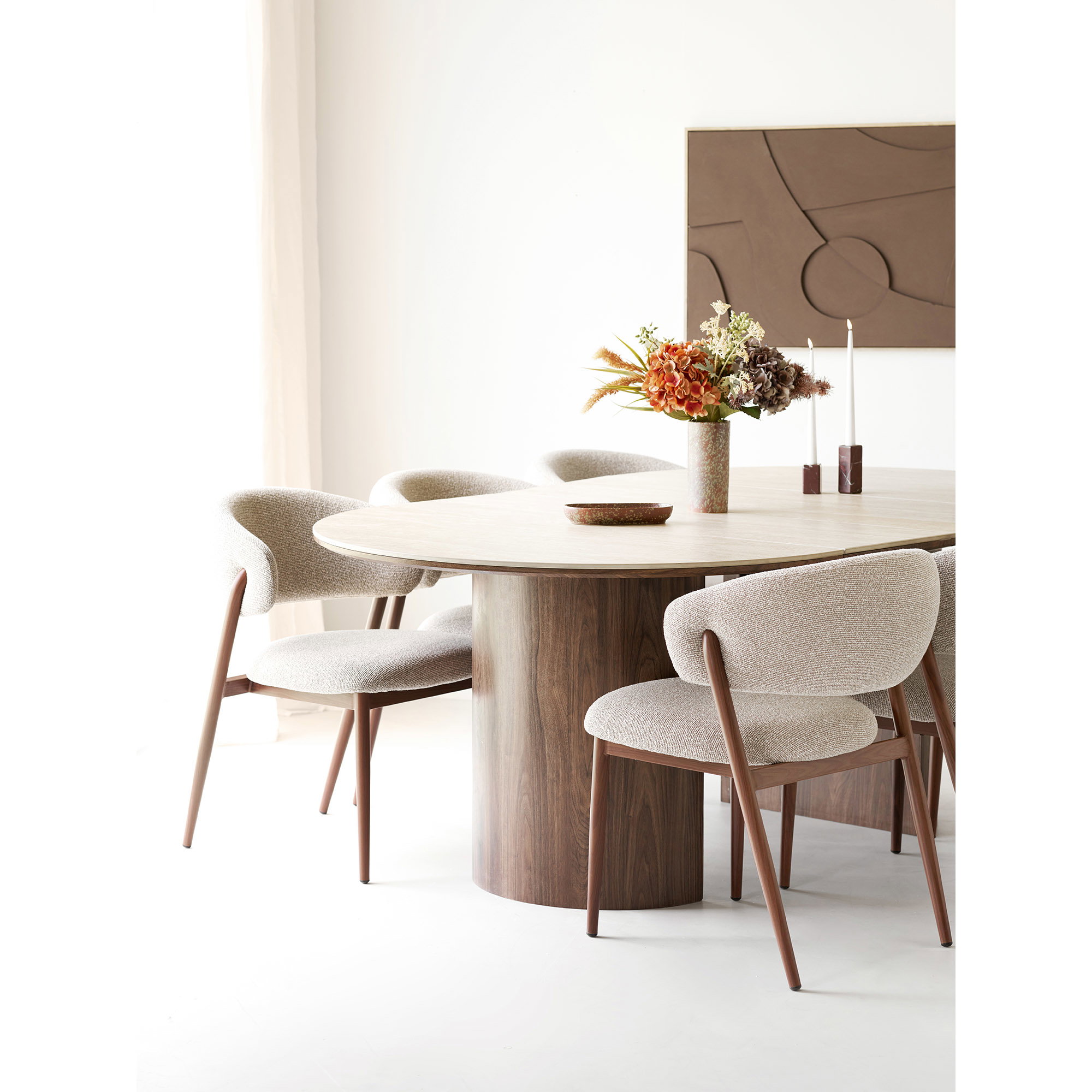 Delphi Uitschuifbare Eettafel