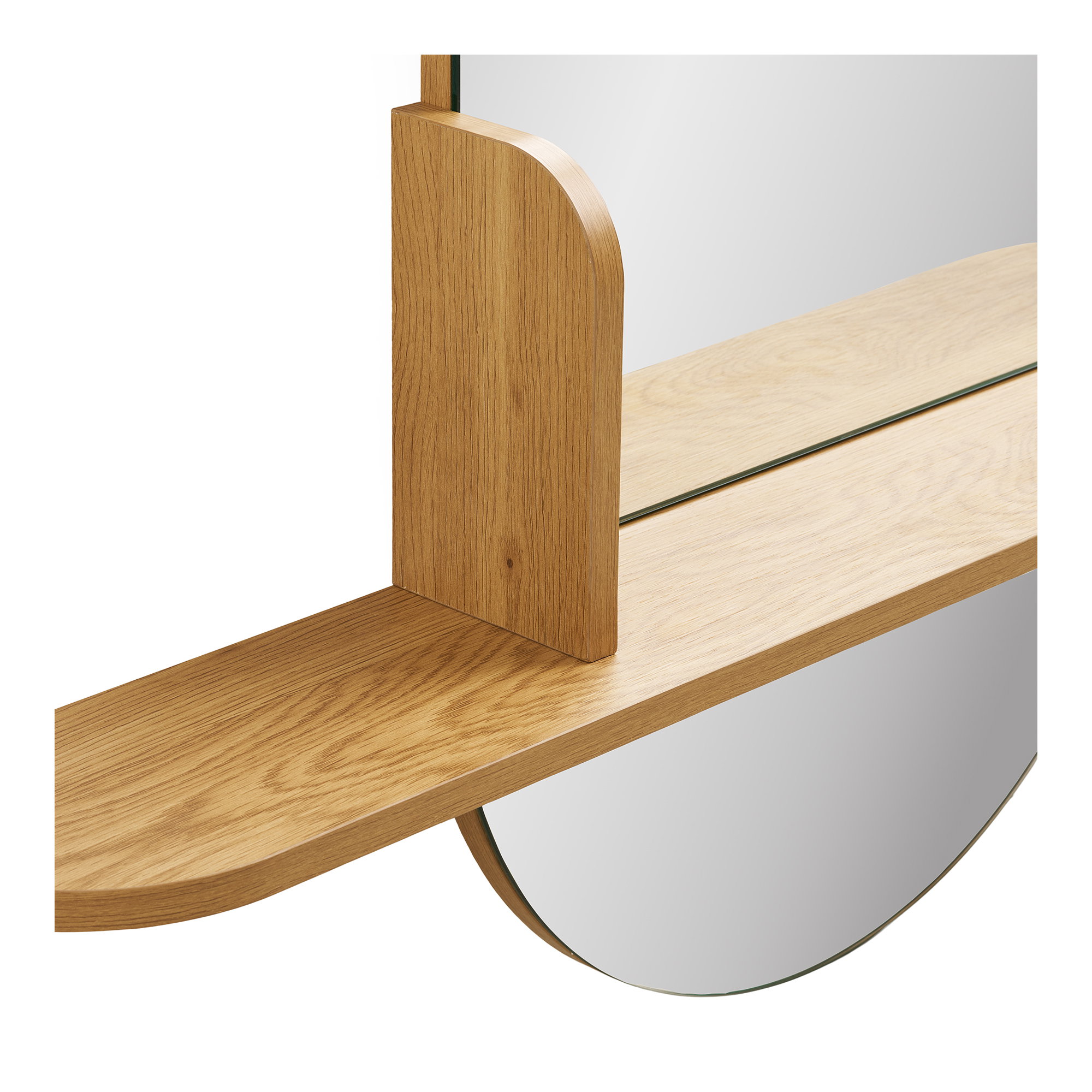 Barco Spiegel met Plank