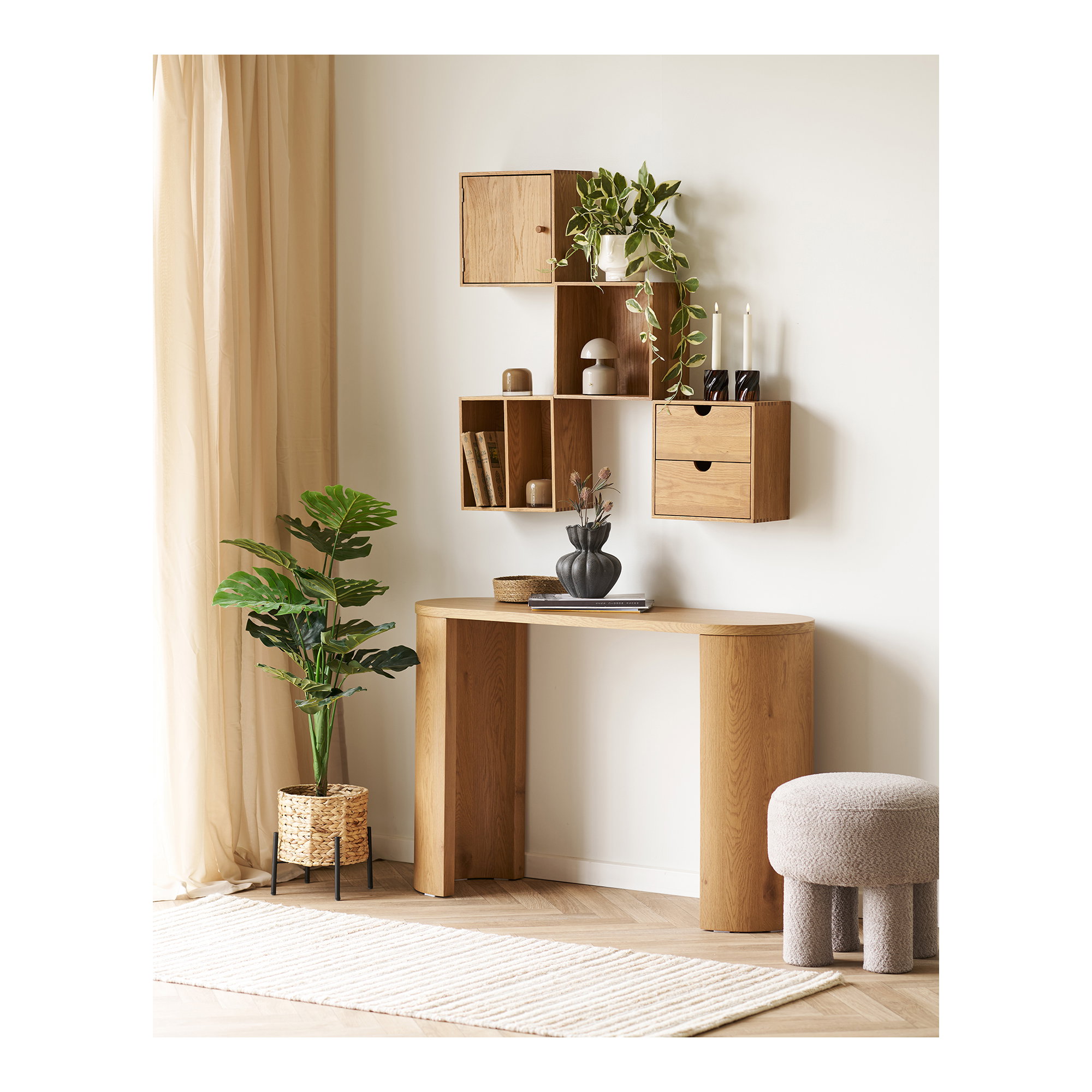 Townsville Wandplank met Verticale Vakken