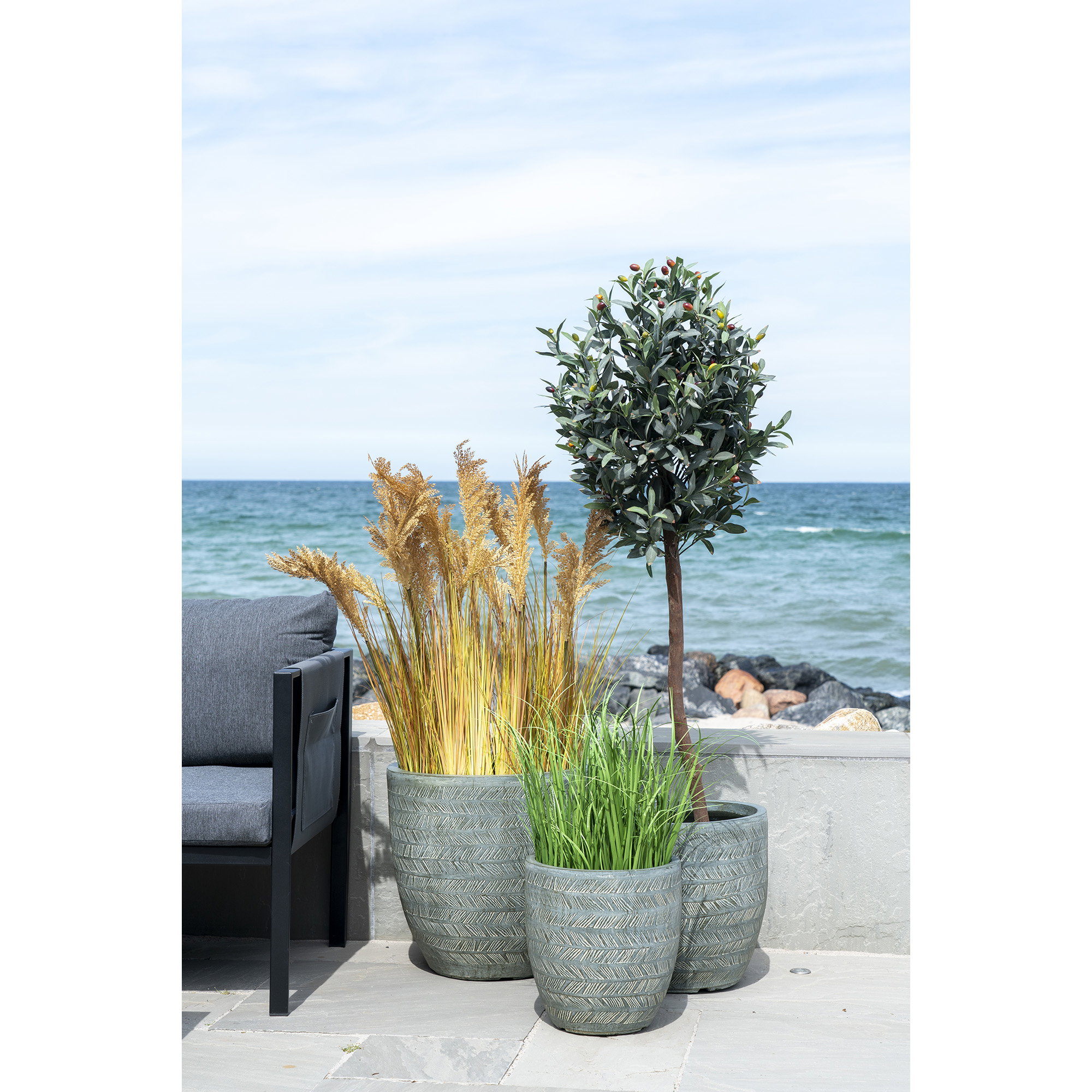 Sorghum Gras Kunstplant